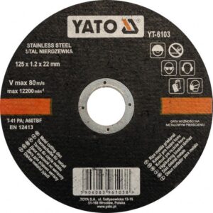 Ino cutting disc 125x1.2x22mm