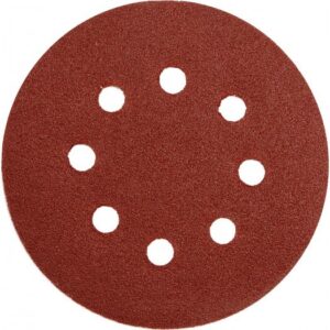 Hook fasten.abr.discs.w.holes p80 5pcs - YT-83453